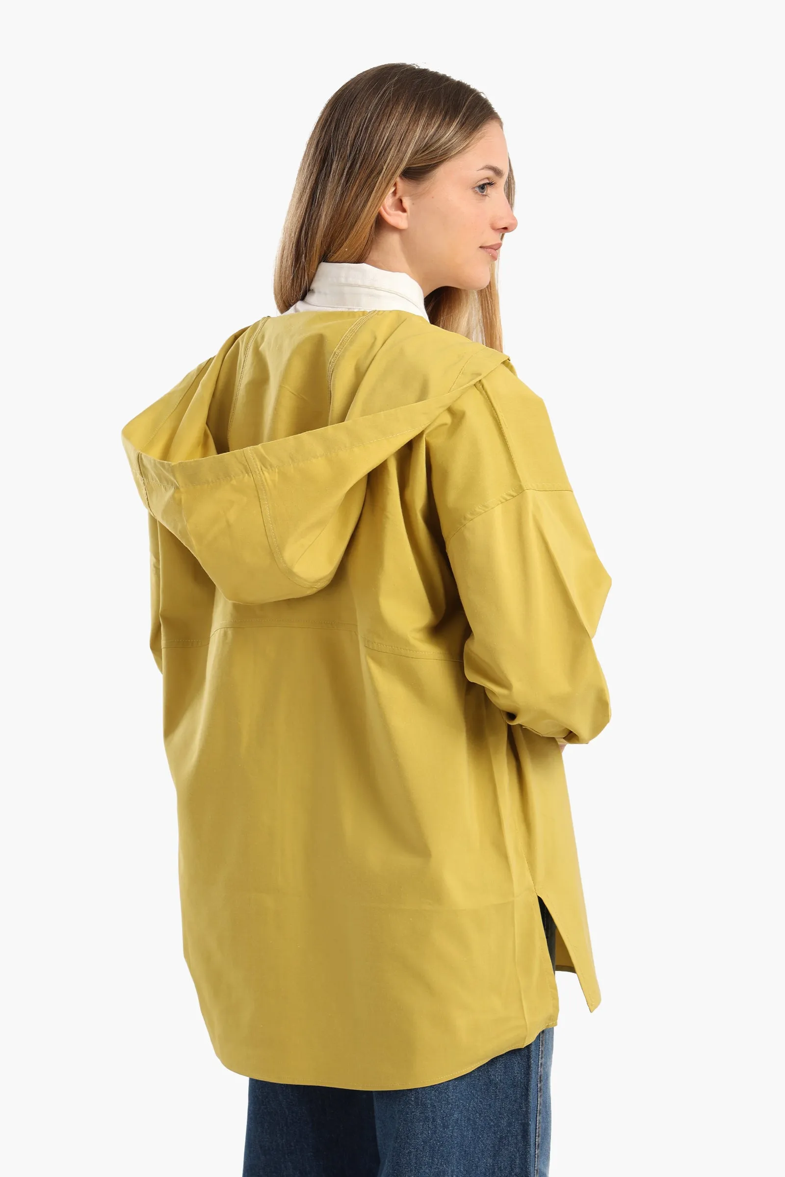 Relaxed-Fit Hooded Shirt