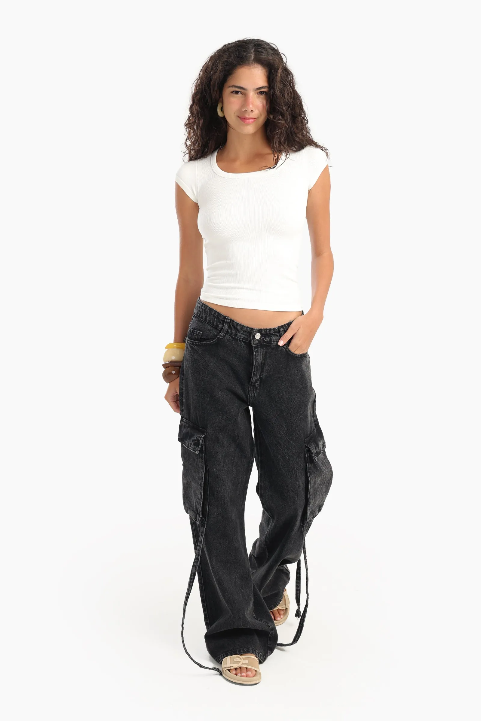 Ribbed Slim Fit Top