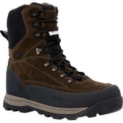 Rocky Men's Blizzard Stalker Soft Toe WP 1400G Insulated Boot - Brown - RKS0590