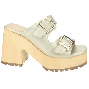 Sandalia Chalada Mujer Viva-5 Dorado Casual