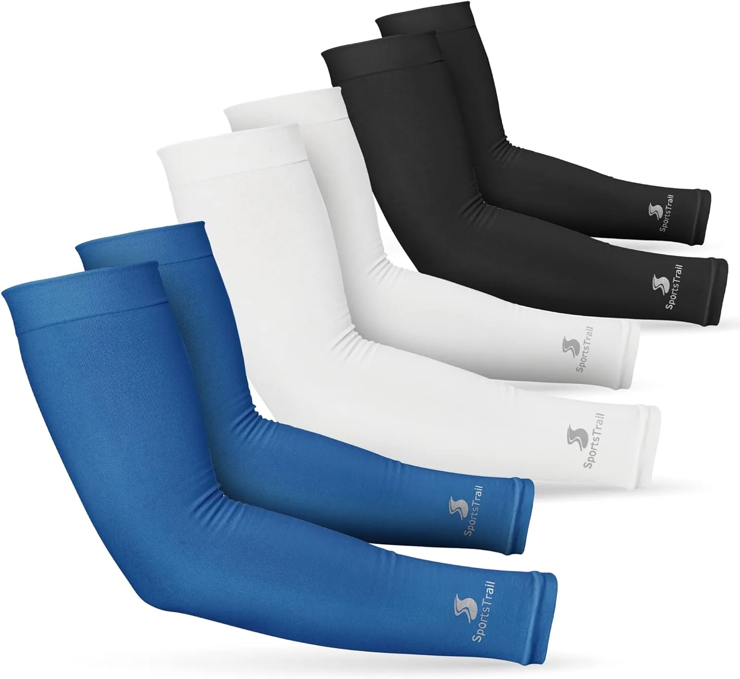 SportsTrail Cooling Arm Sleeves for Men & Women