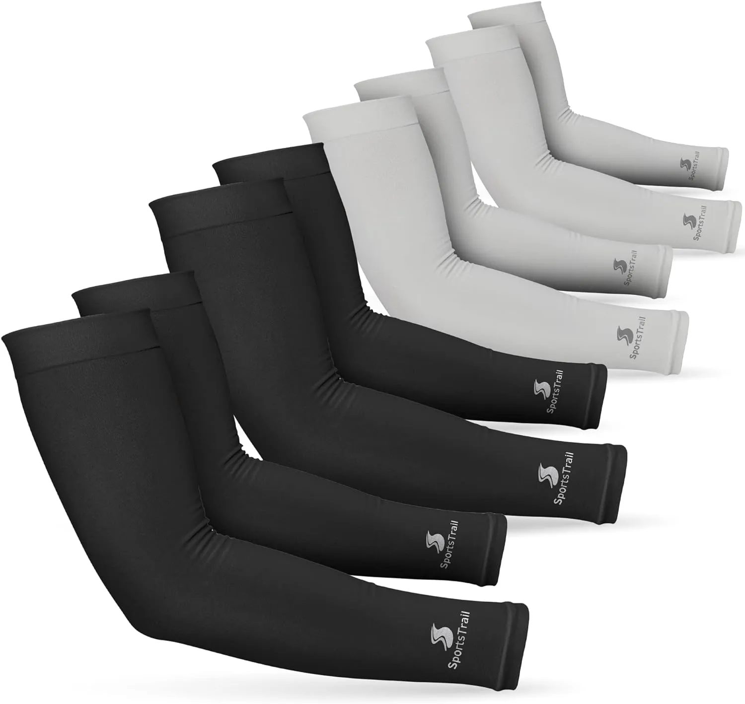 SportsTrail Cooling Arm Sleeves for Men & Women