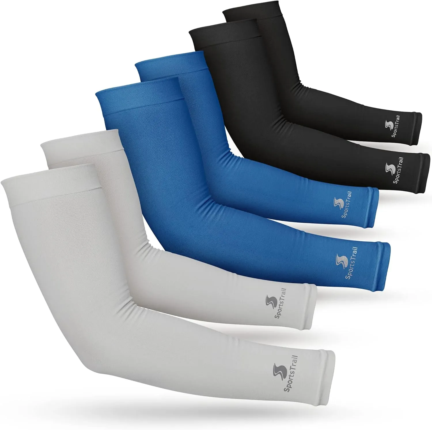 SportsTrail Cooling Arm Sleeves for Men & Women