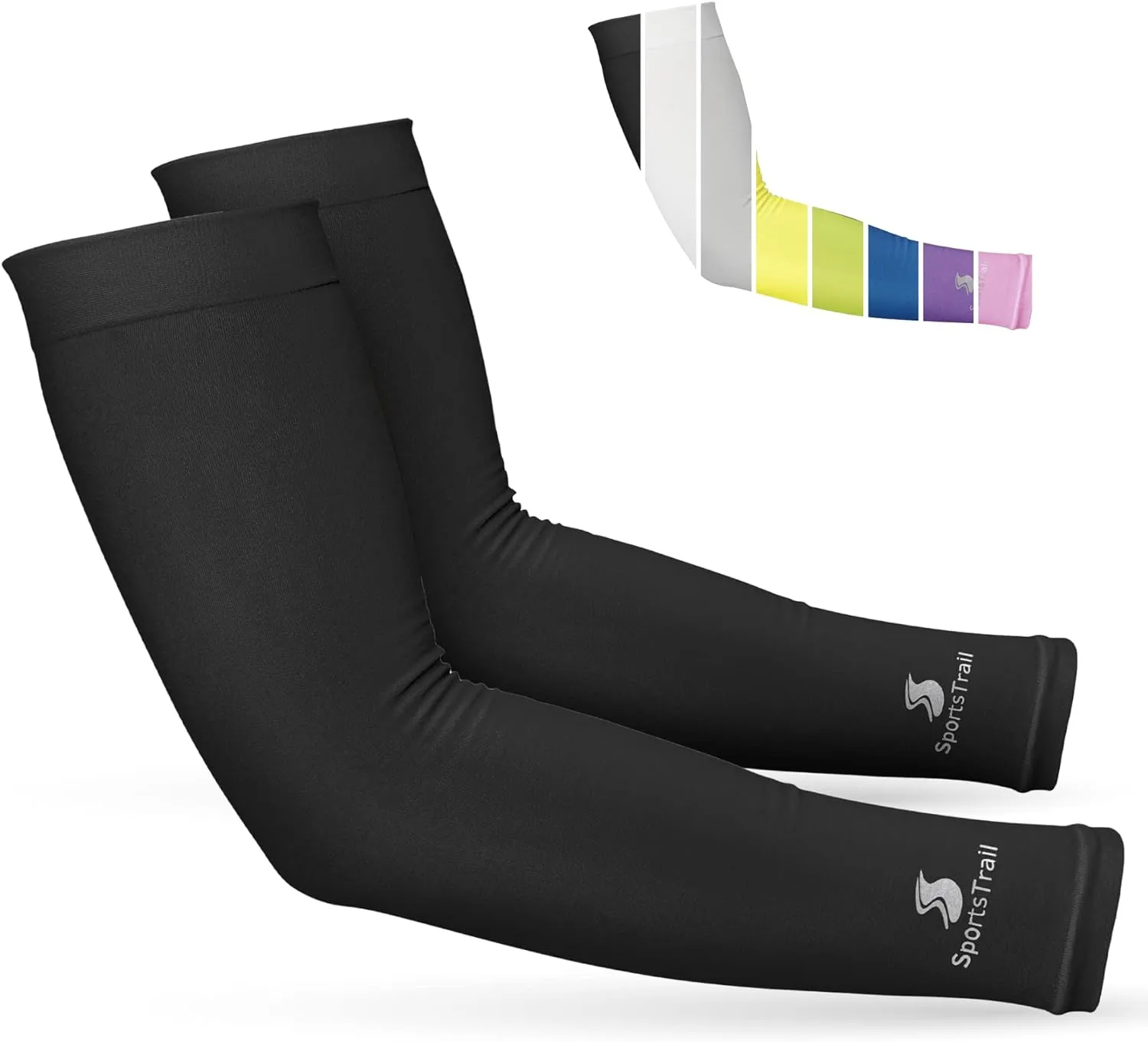SportsTrail Cooling Arm Sleeves for Men & Women