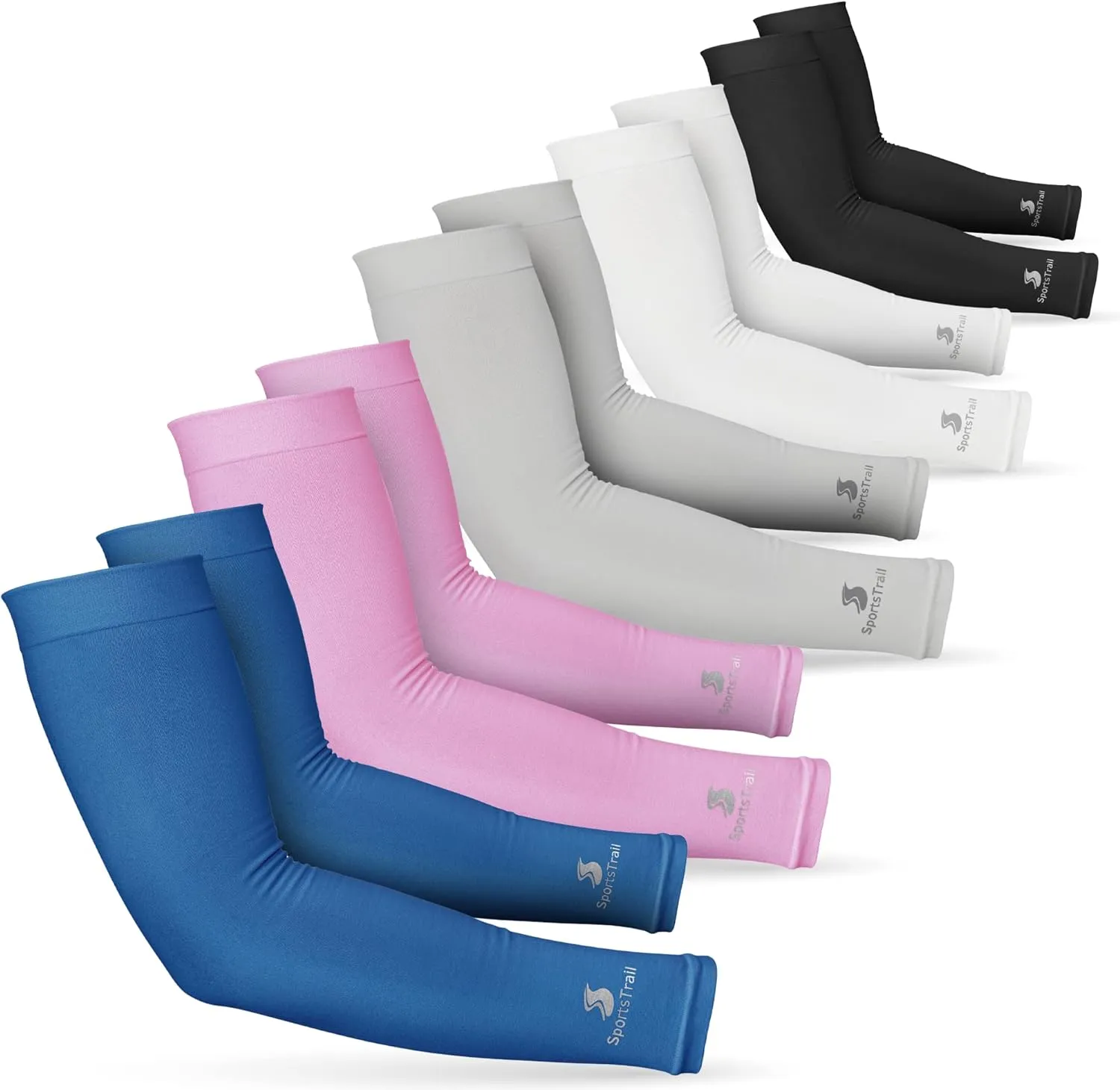 SportsTrail Cooling Arm Sleeves for Men & Women