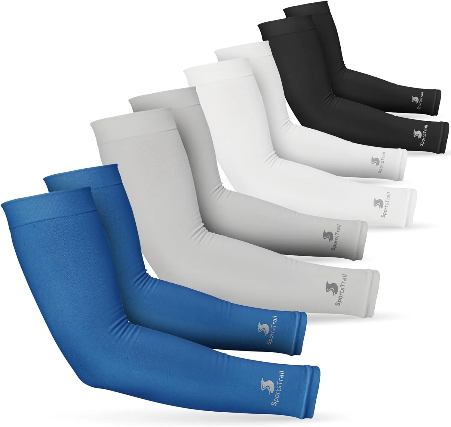 SportsTrail Cooling Arm Sleeves for Men & Women