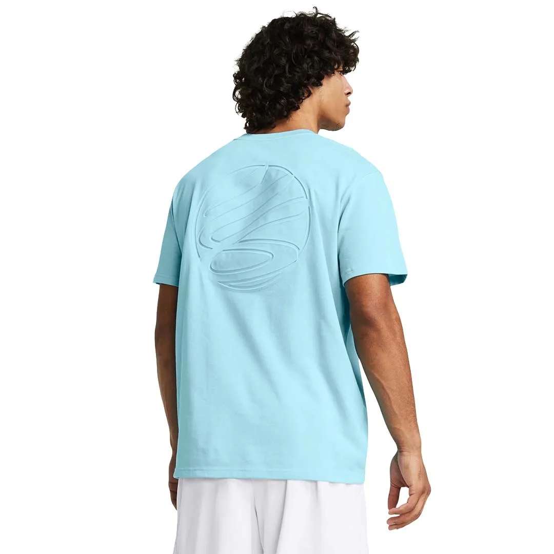 UA Men Curry Emboss Heavyweight T-Shirt | 1383378