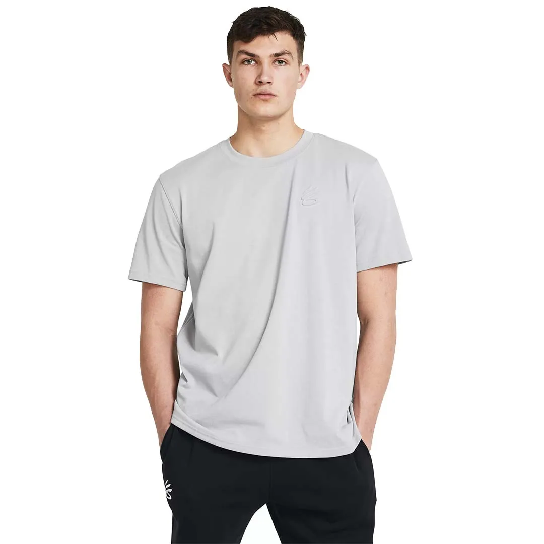 UA Men Curry Emboss Heavyweight T-Shirt | 1383378