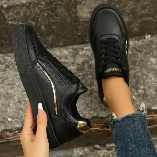 White Leather Sneakers