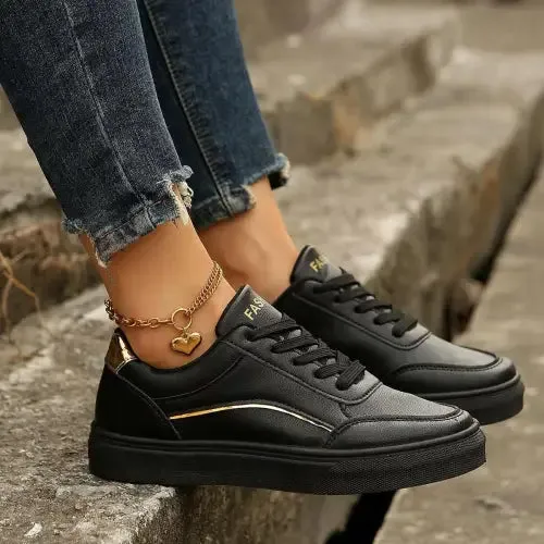 White Leather Sneakers