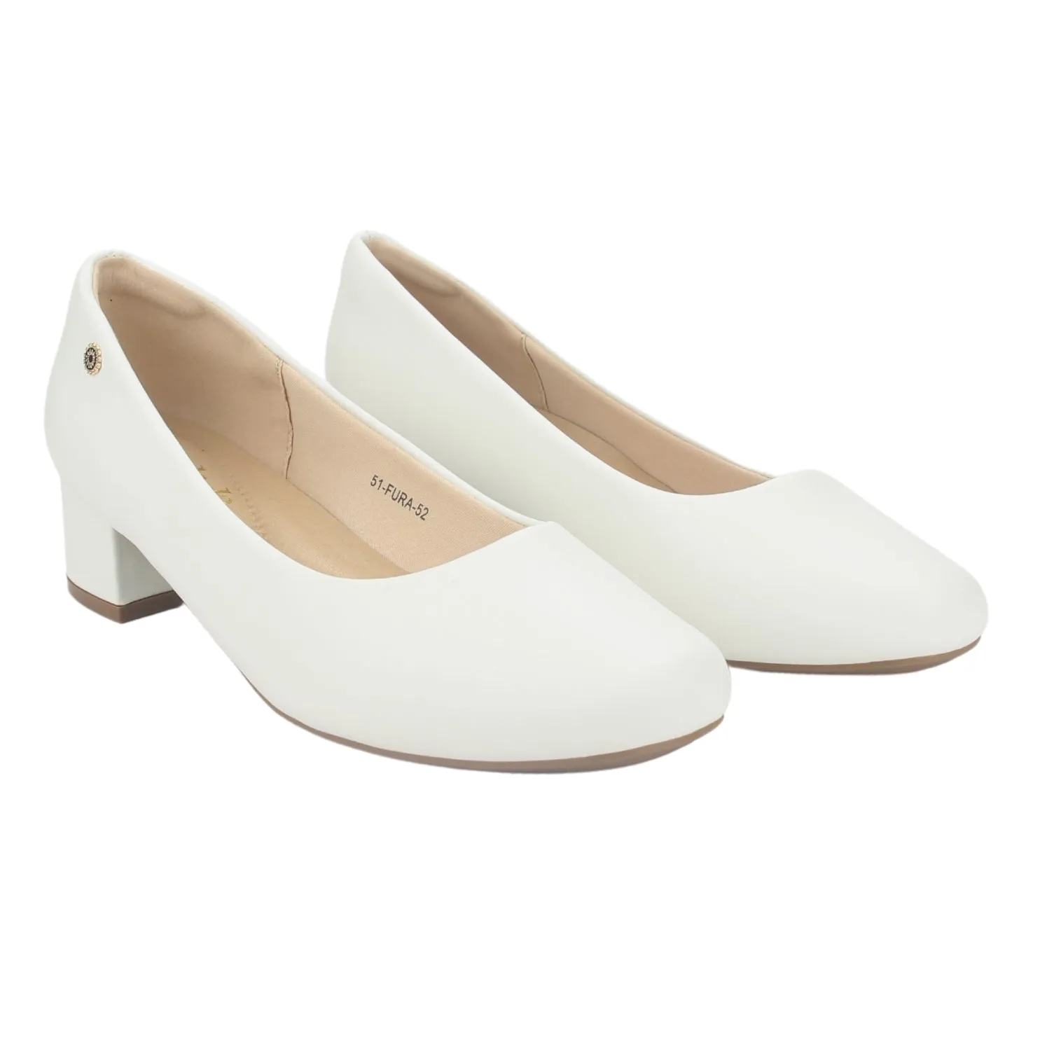 Zapato Chalada Mujer Fura-52 Blanco Casual