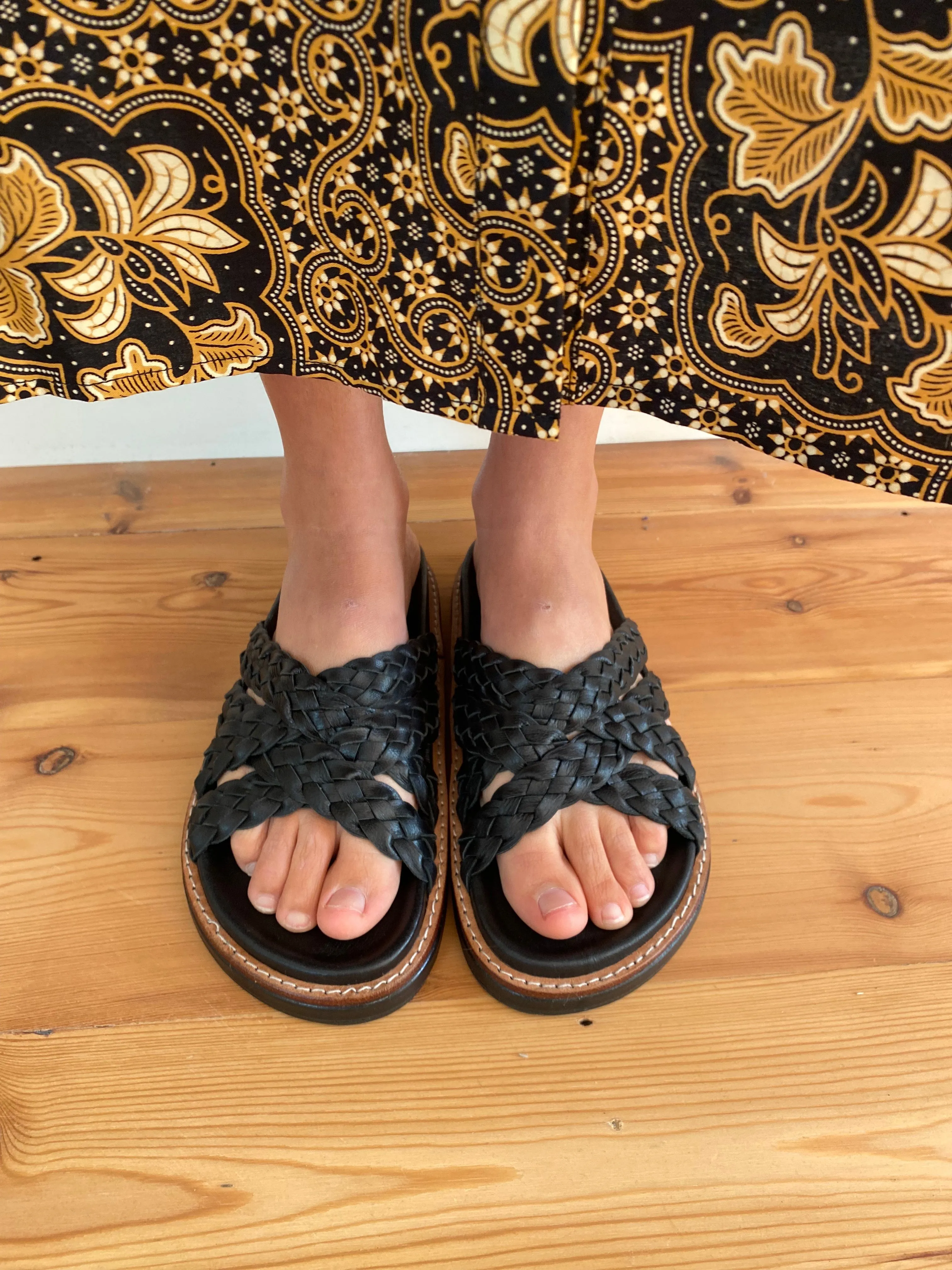 Zulu Sandals In Black