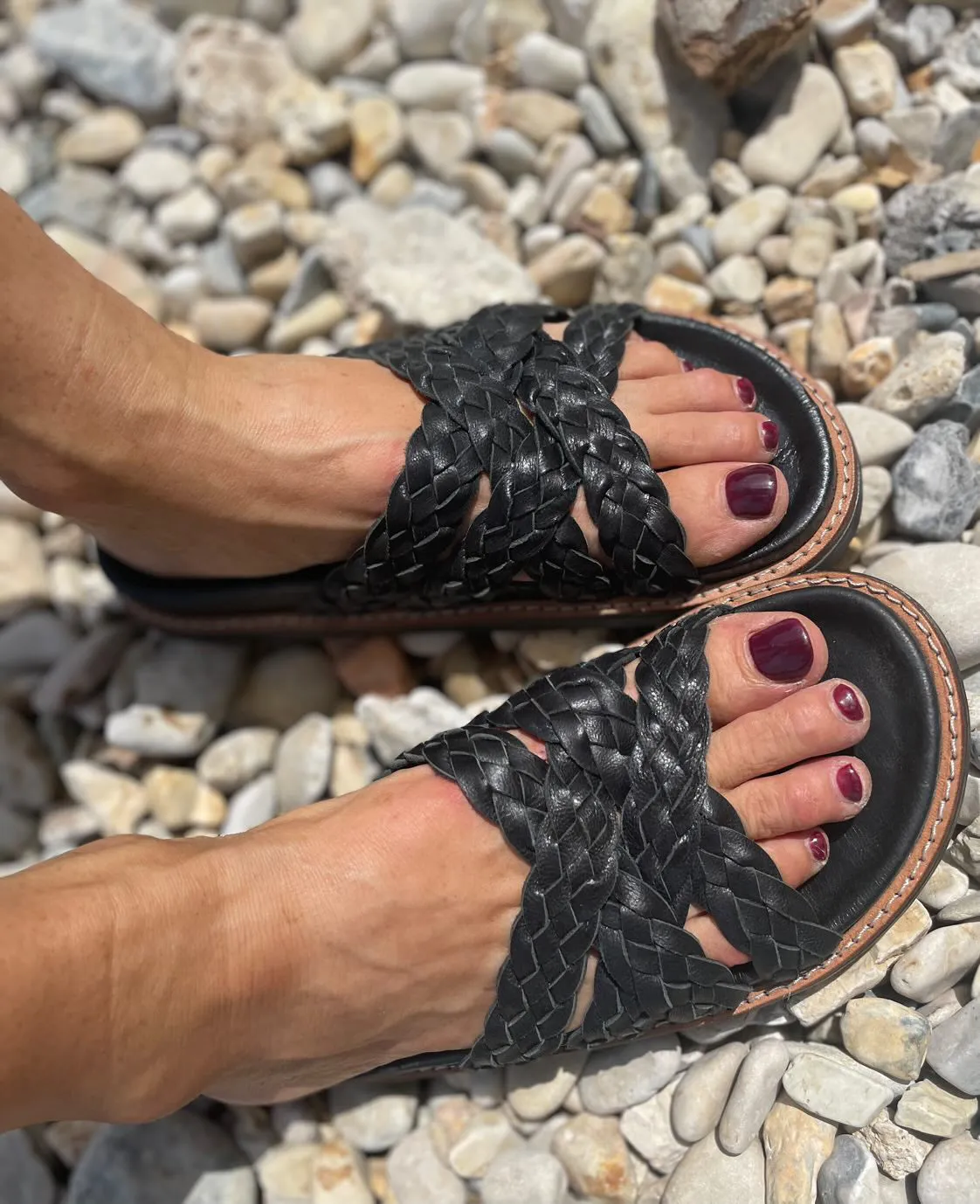 Zulu Sandals In Black
